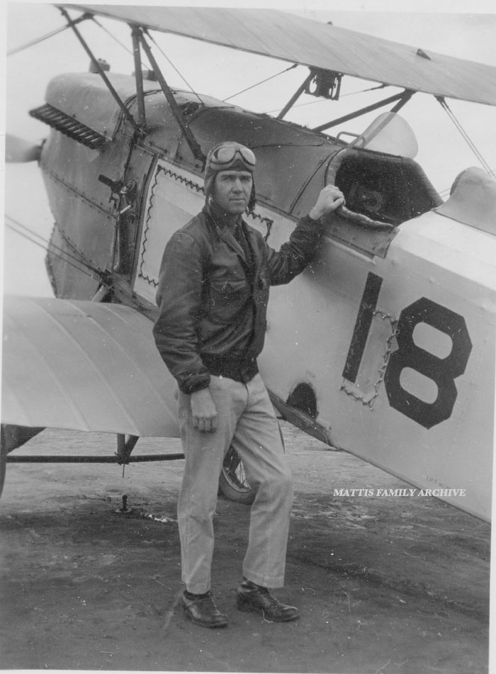 John Mattis as Naval Aviation Cadet Pensacola FL1929