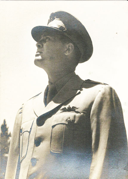 Britton in his Africa-Orient Uniform