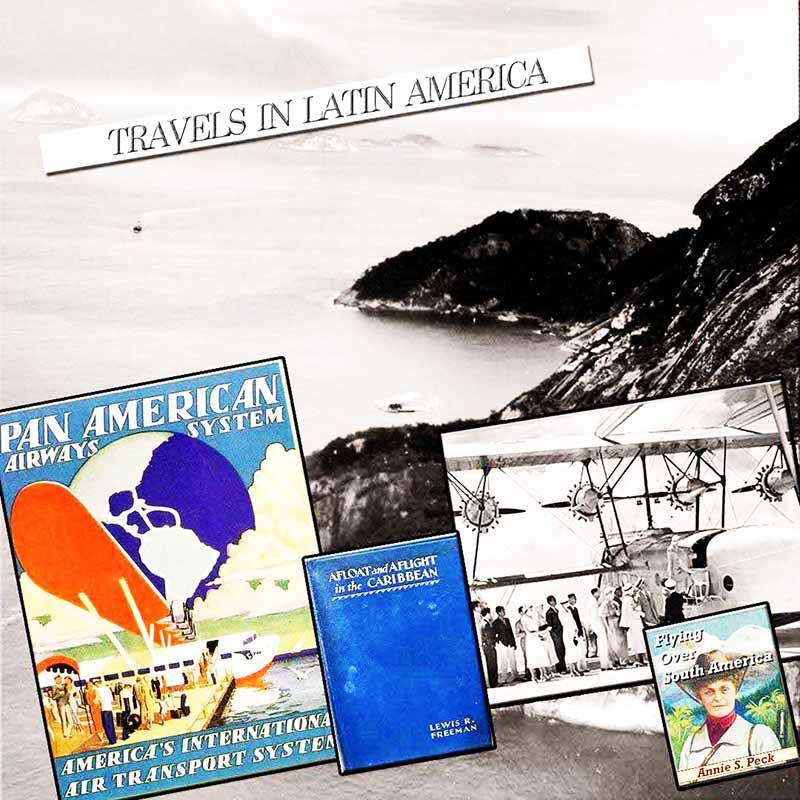 April 1932 Pan Am Travel in South America Hobson