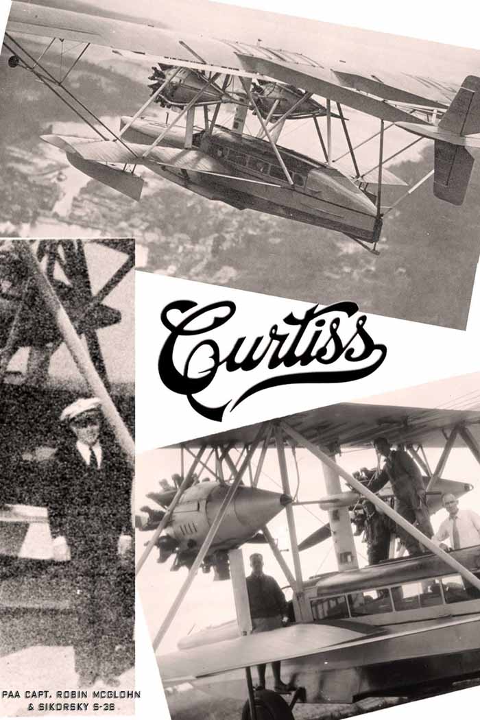 Robin McGlohn, Sikorsky S-38, Compañía Nacional Cubana de Aviación Curtiss