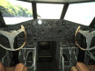 Controls of a Pan Am Boeing 314 flying boat Foynes Museum