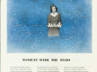 "Banquet With The Stars": 1947 Carrier ad featuring a Pan Am stewardess