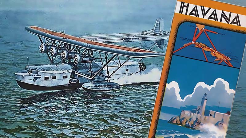 March 1932 PAA milestone: 6,500 Flights from Florida to Cuba