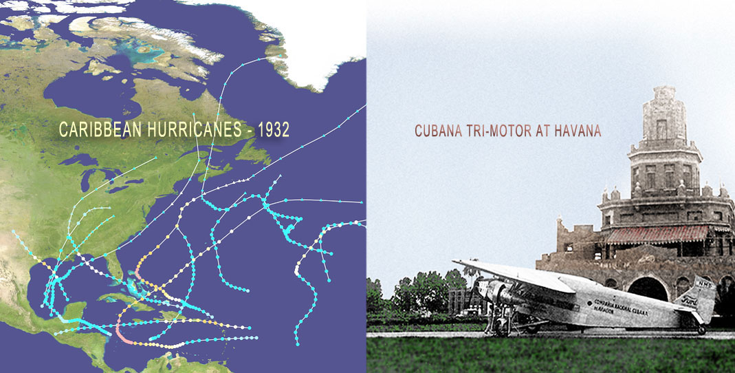 October 1932  Hurricane Season: "Armored Car with Wings" 90 Years Agp by Eric Hobson