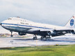 Pan Am, 747, McCoy, watercolor