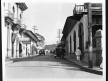 View of a street, in the  Panama Canal Zone, during the early years of Pan Am