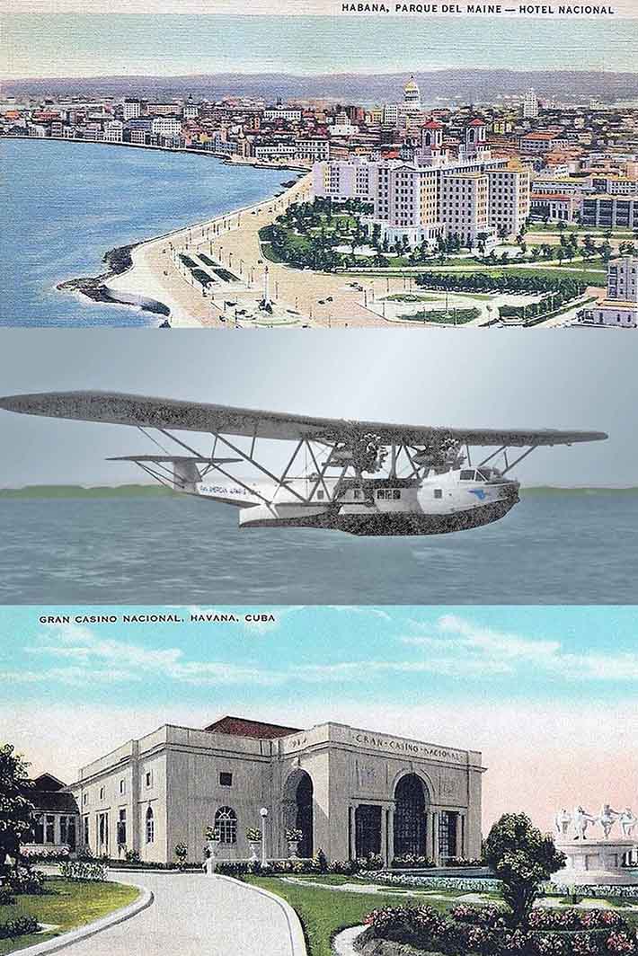 Photomontage To Havana by Commodore Hotel Nacional Gran Casino Nacional