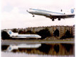 Two Pan Am 727-100s at Berlin Tempelhof early 1970.